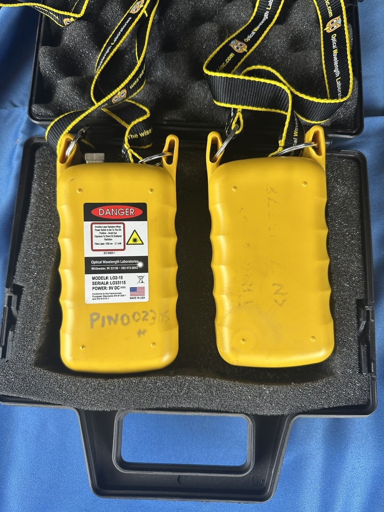 Optical Power Meter & Optical Source- OWL Pre Owned With Case