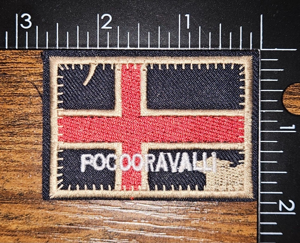 Poco Ravalli UK Flag ? Iron On Travel Patch