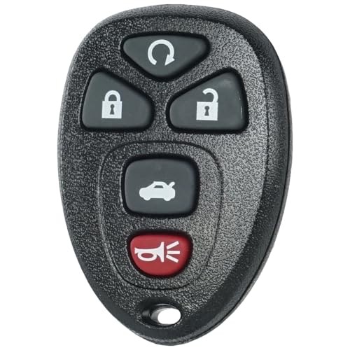 Keyless Entry Remote Start Control Key Fob Replacement Fits for Five Button