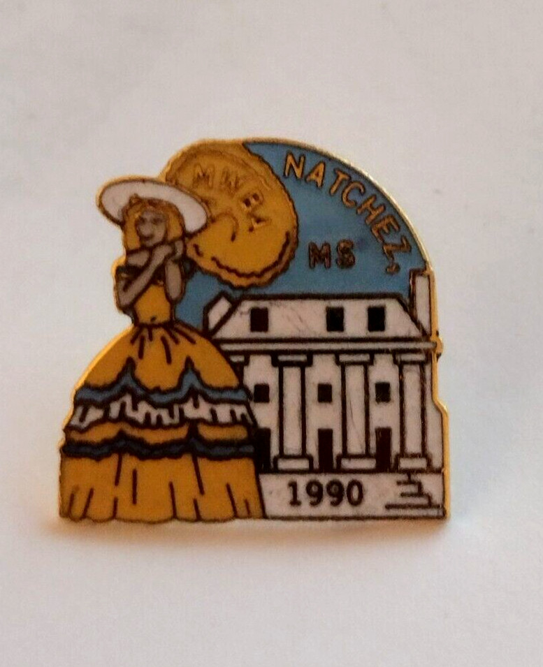 MWBA Natchez MS 1990 Bowling Lapel Pin