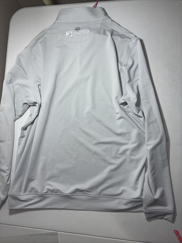 PETER MILLAR Jacket Pullover 1/4 Zip Golf Sz XL Gray (50x28") knit