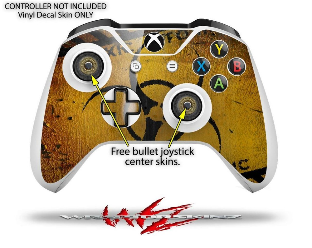 Skin XBOX One S Console Controller Toxic Decay
