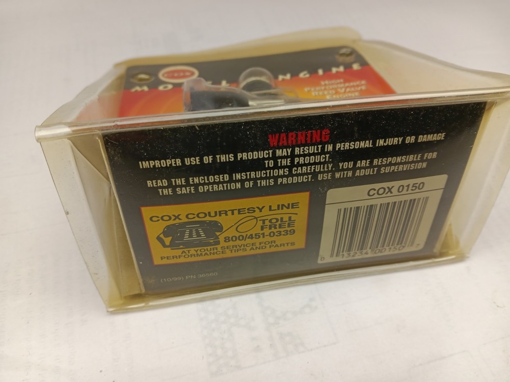 Cox 0.49 Black Widow #0150 Model Engine