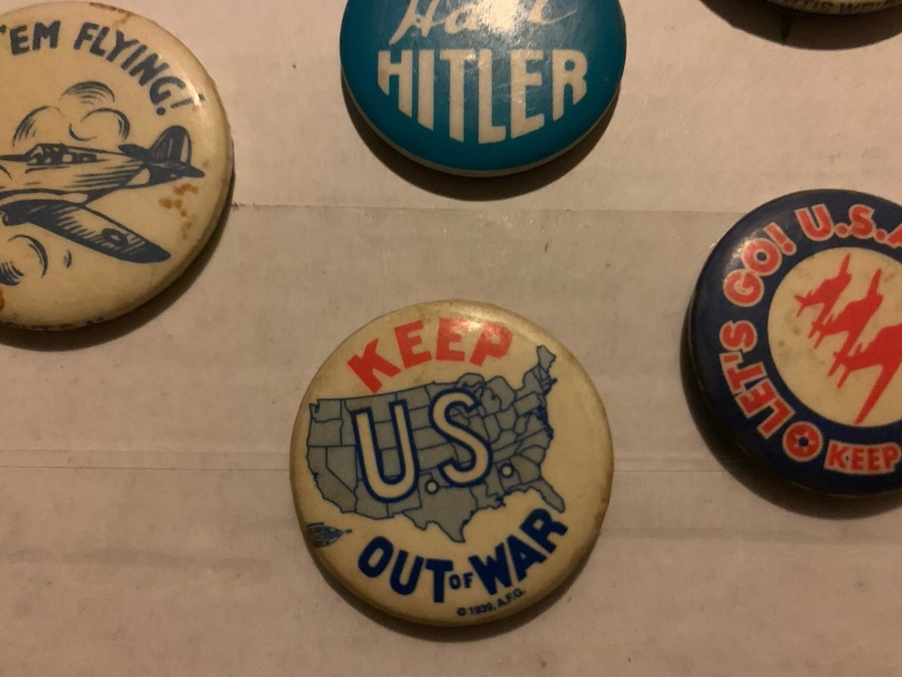 Ww2 American Home front Pins