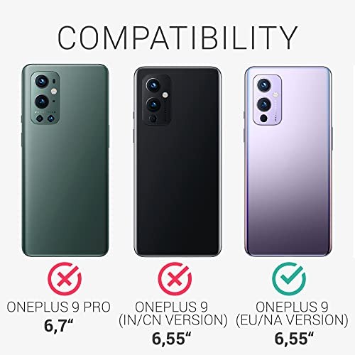 Case Compatible with OnePlus 9 (EU/NA Version) Case - Soft Slim black matte