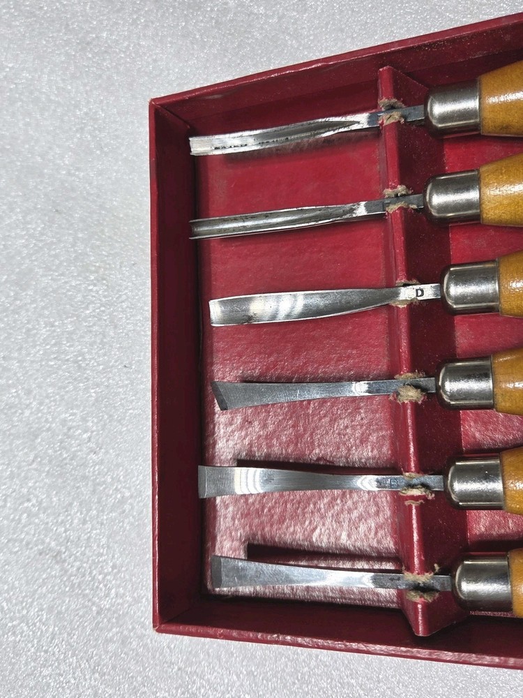 Millers Falls No. 106 Carving Tools 6 Pc. Tool Set