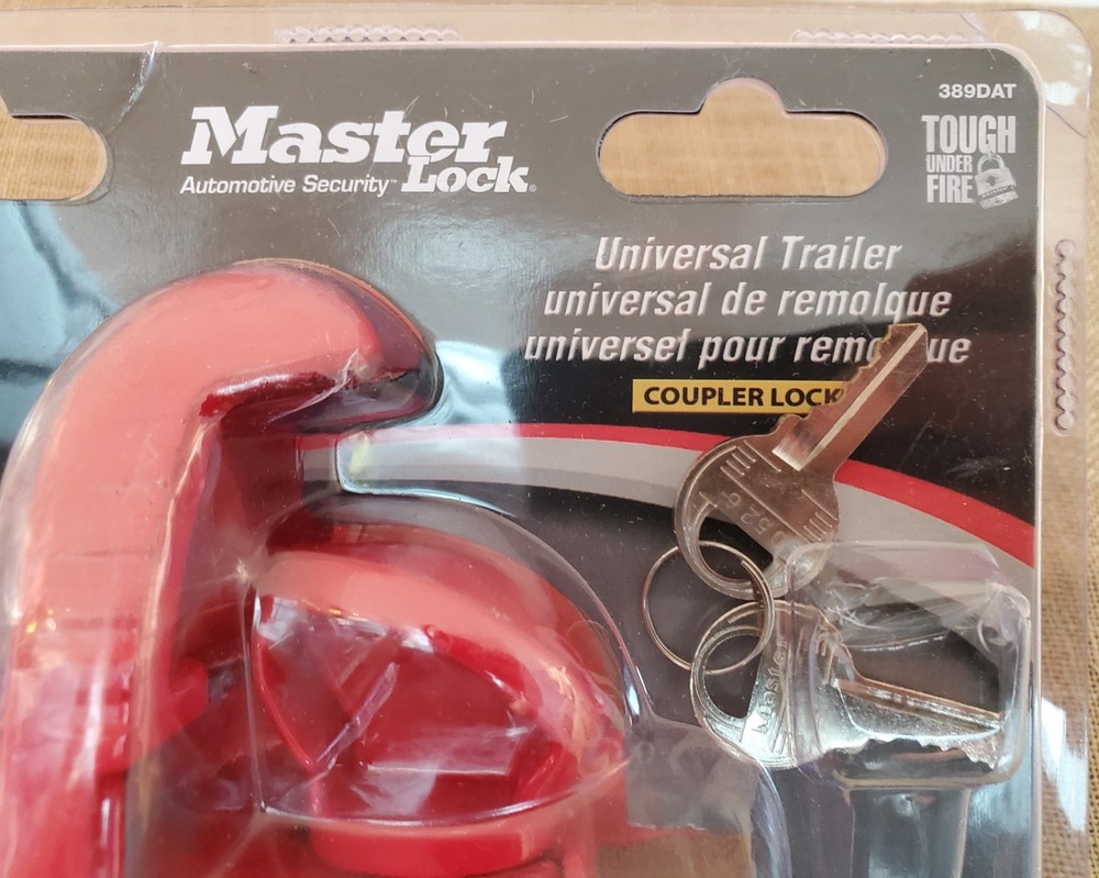 Master Lock Universal Trailer Coupler Lock