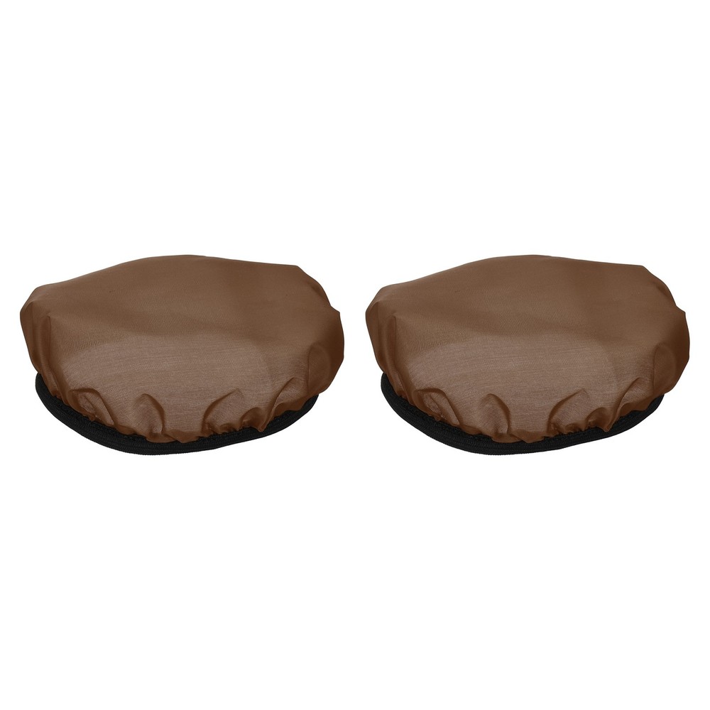 7" 18cm soft diffuser lamp cover, 2pcs diffuser cloth, brown