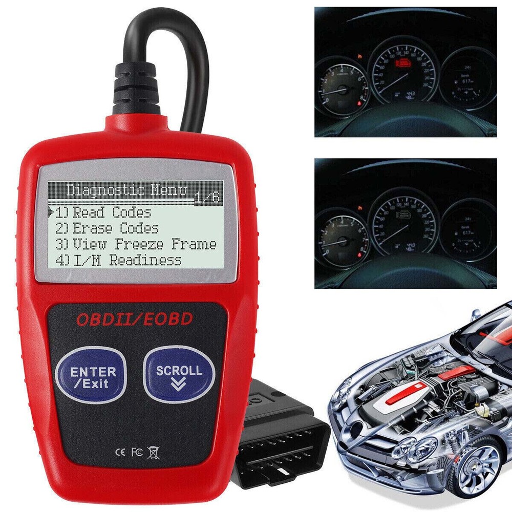 Automotive OBD Code Reader OBD2 Scanner Car Check Engine Fault Diagnostic Tool J