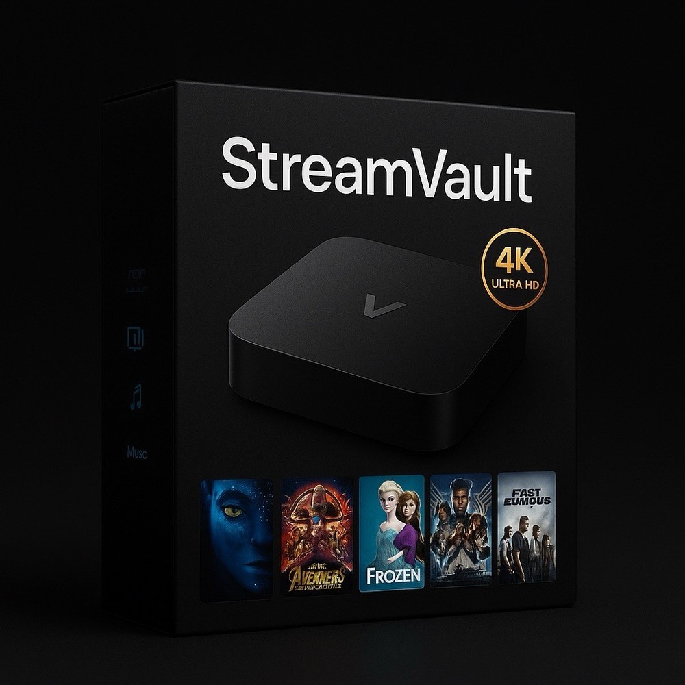 StreamVault TV Streaming Box