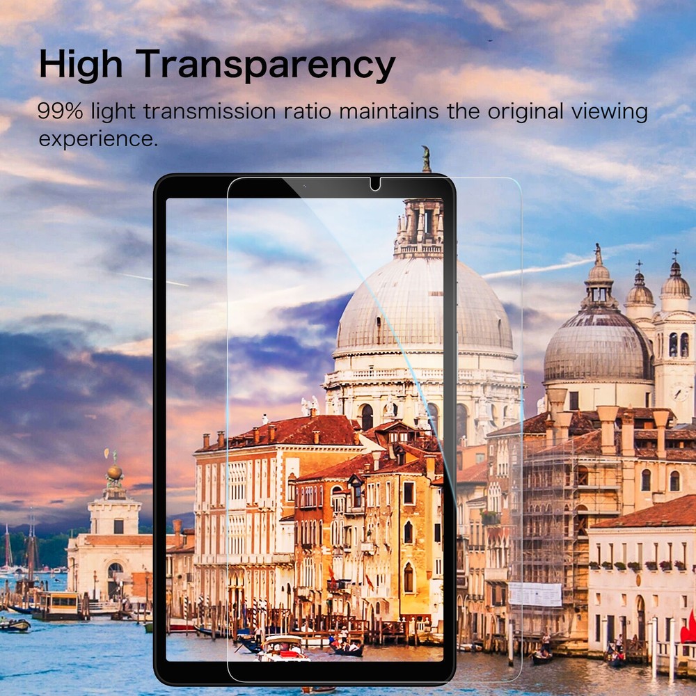 [2 Pack] Tempered Glass Screen Protector for Samsung Galaxy Tab A9 / Tab A7 lite