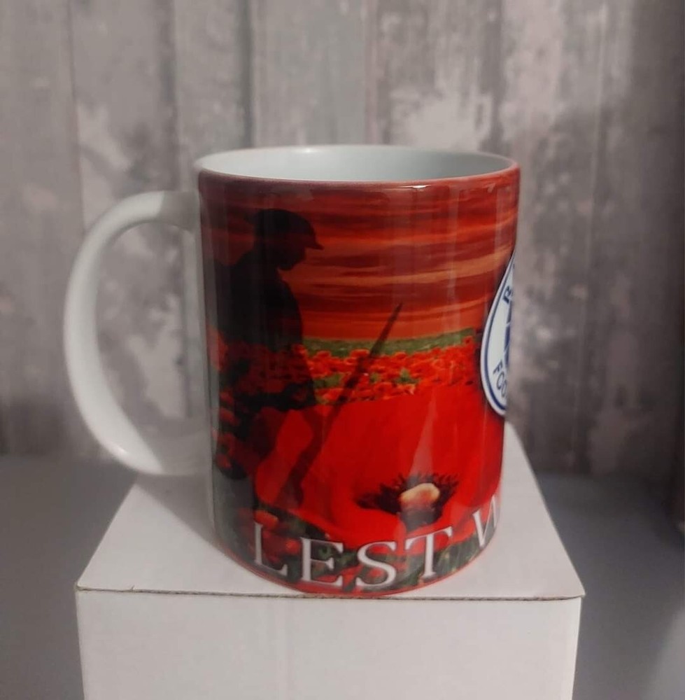 Lest We Forget Mugs RANGERS