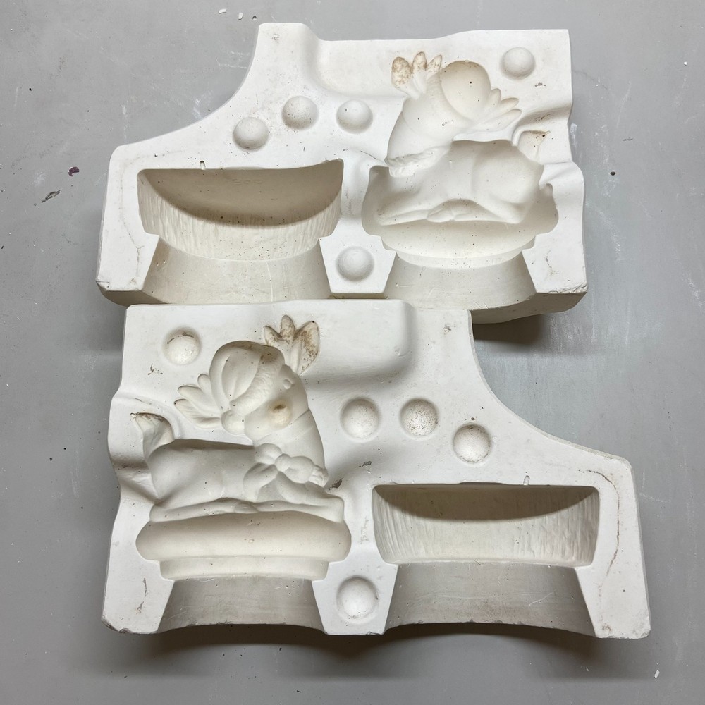 Ceramic Slip Casting Mold Reindeer Atlantic #A-792
