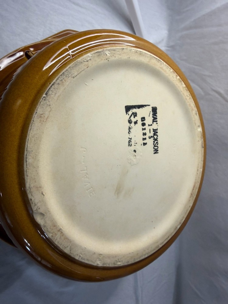 Rival Crock Pot Replacement 4 Quart Brown Round Stoneware Insert Liner W/2 Lids