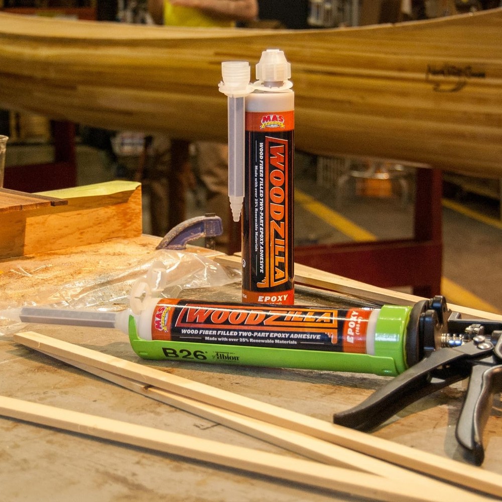 Epoxies Woodzilla, 185 ml, Versatile Wood-Colored Epoxy Paste Solution, Perfe...