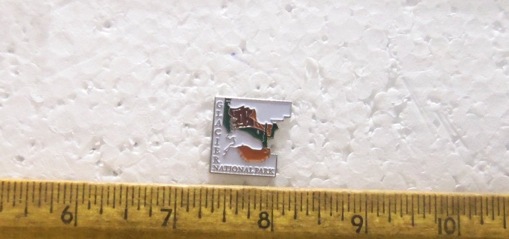 Glacier - National Park Pin