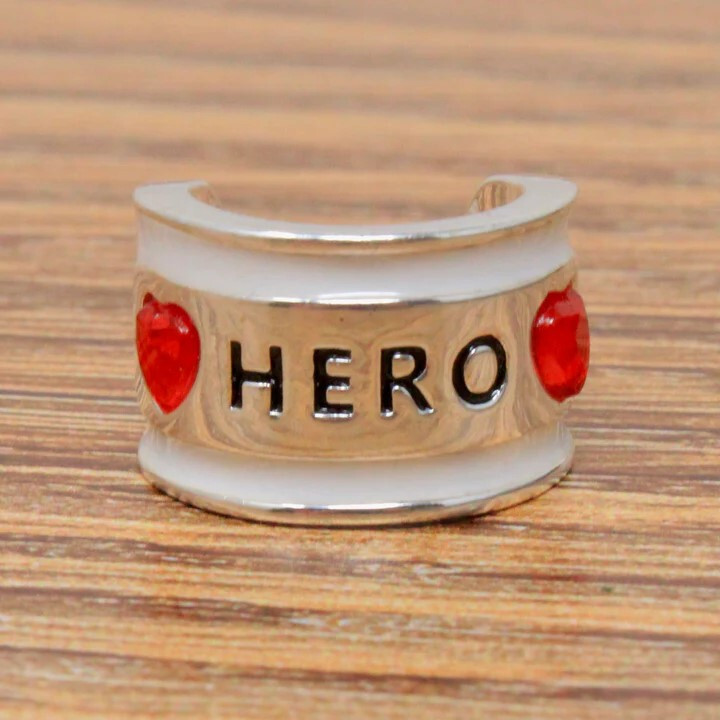 CharMED Stackable Personalize Stethoscope Bling Charm | Hero