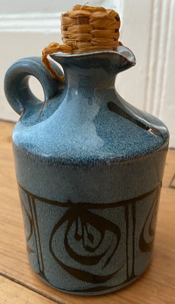 Vintage Antique Pottery Water /Wine Flagon Container