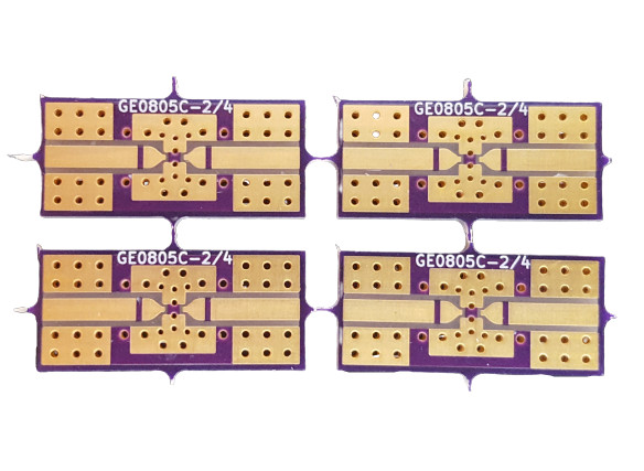 4pcs Development Evaluation PCB Mini-Circuits LFCG HFCG Filters GE0805-2/4 Pkg.