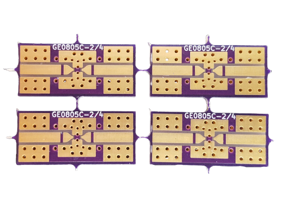 4pcs Development Evaluation PCB Mini-Circuits LFCG HFCG Filters GE0805-2/4 Pkg.