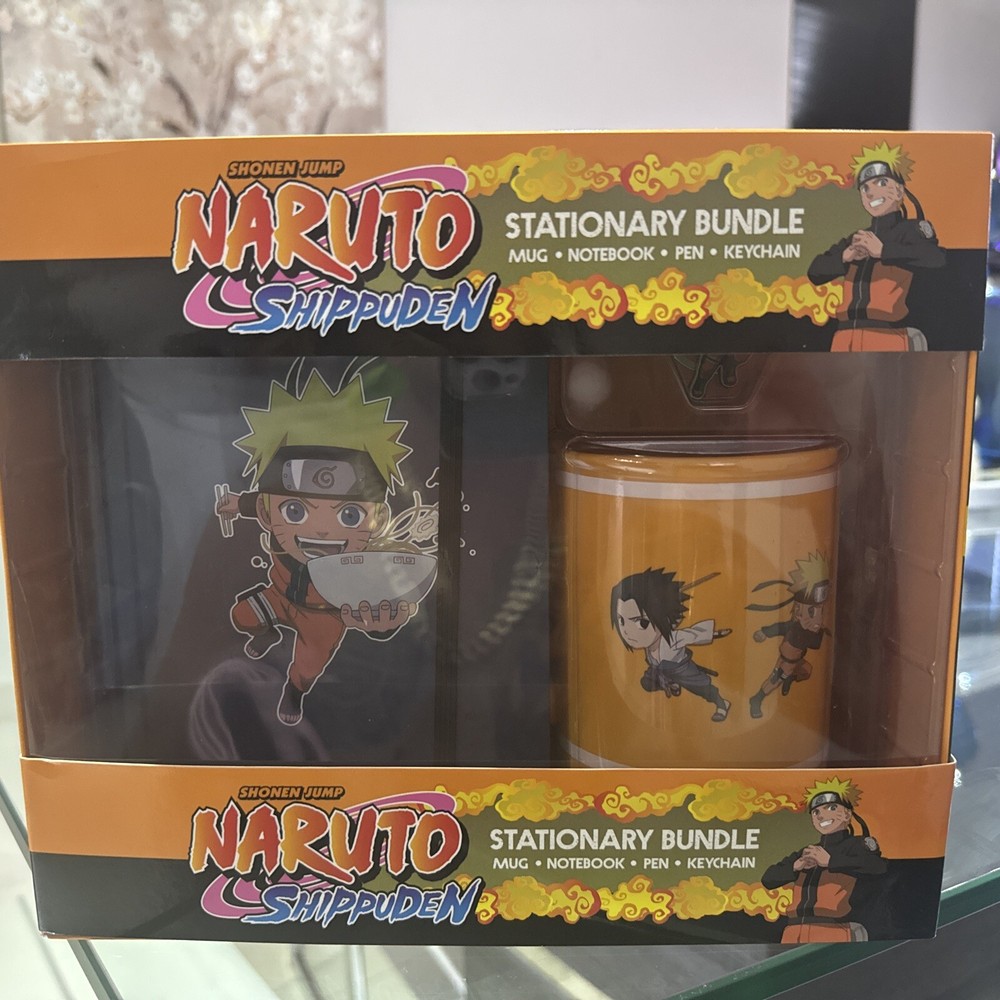 Naruto Shippuden Mug + Stationary Set