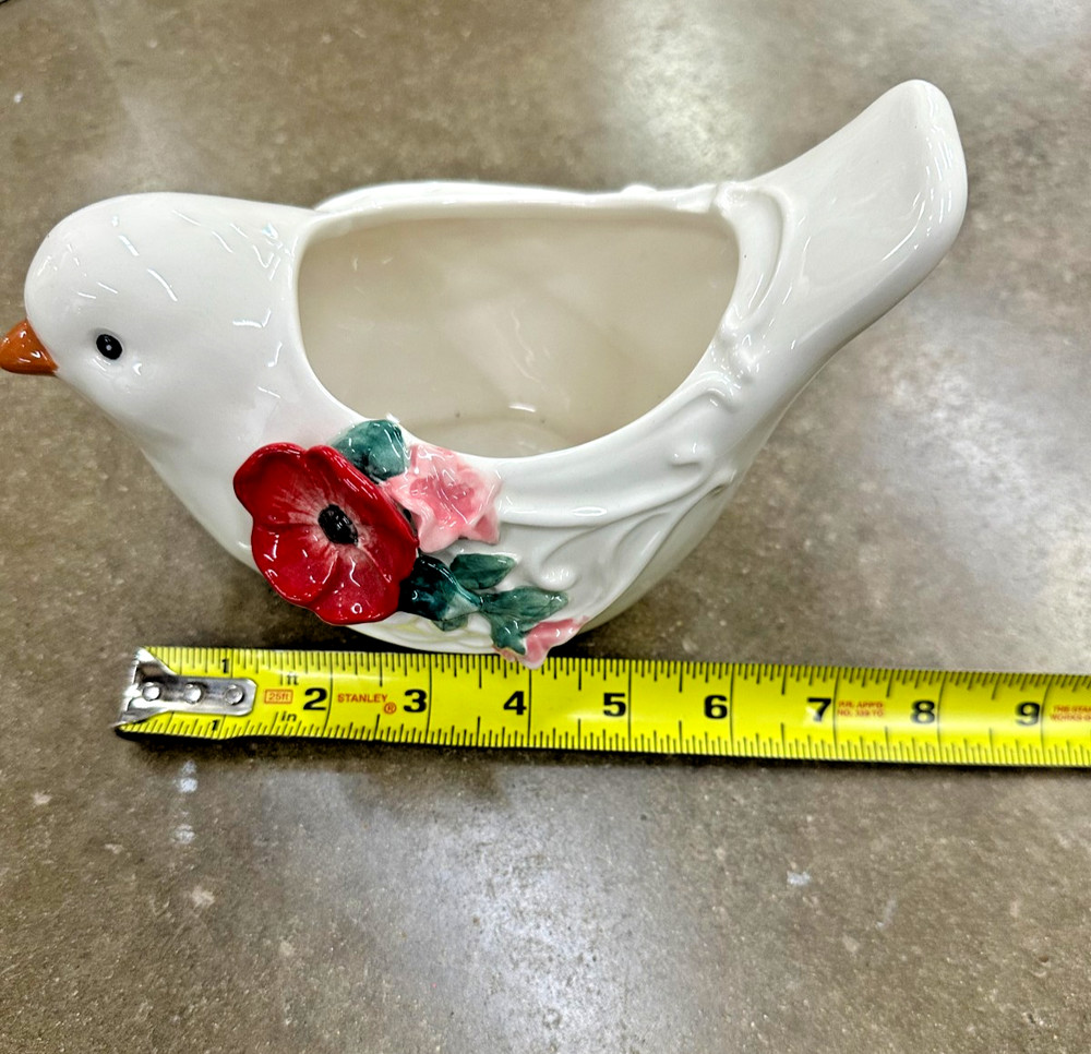 Blue Sky Clayworks Bird Planter