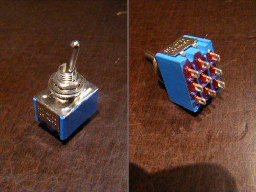 3PDT MINI TOGGLE SWITCH