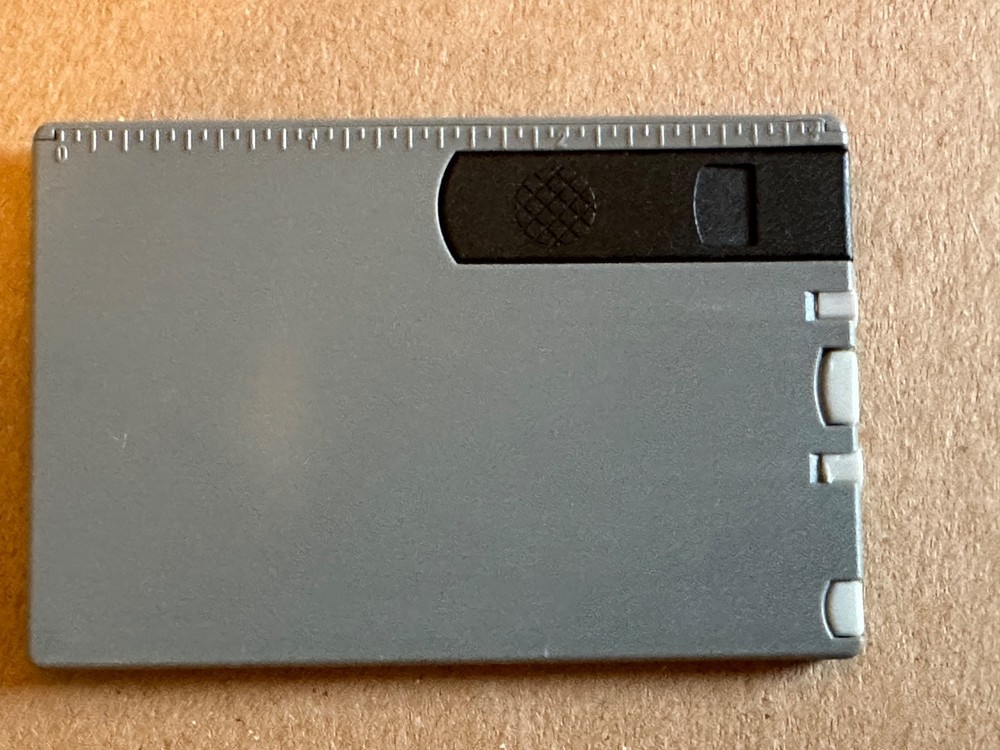 Vintage Intel Pentium III processor logo'd multi-tool card - NEW, old stock