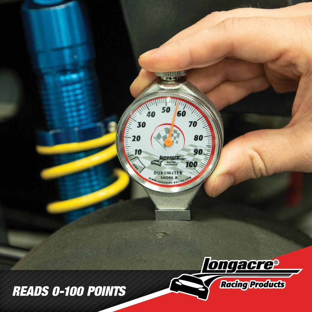 Longacre® 52-50546 Deluxe Tire Durometer with Storage Case