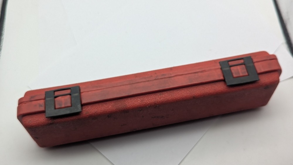 VINTAGE Mac Tools SMALL Torque Wrench EMPTY PLASTIC CASE ONLY USA