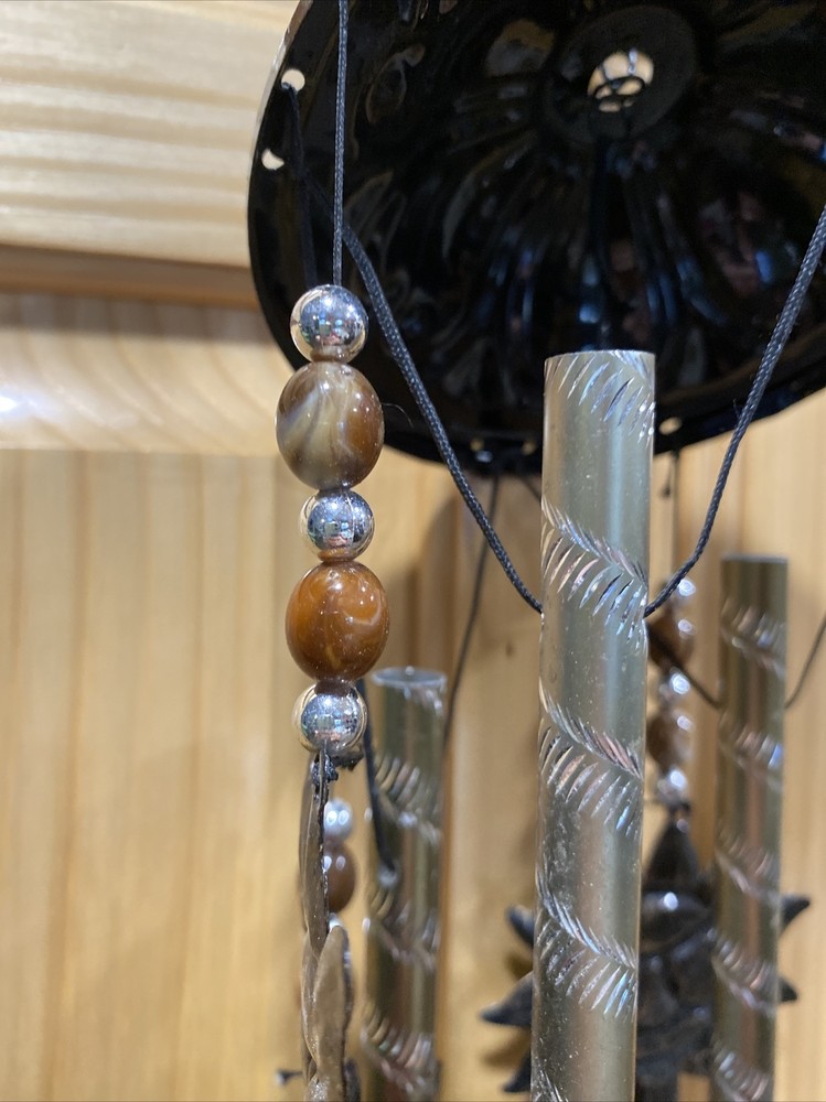 Sun Wind Chime Dark brown /silver CUTE