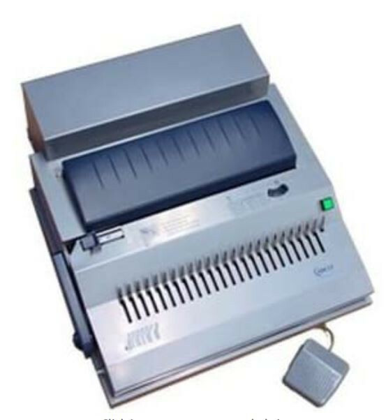 SircleBind CB-240e Electric Comb Binding Machine - Used Excellent Condition