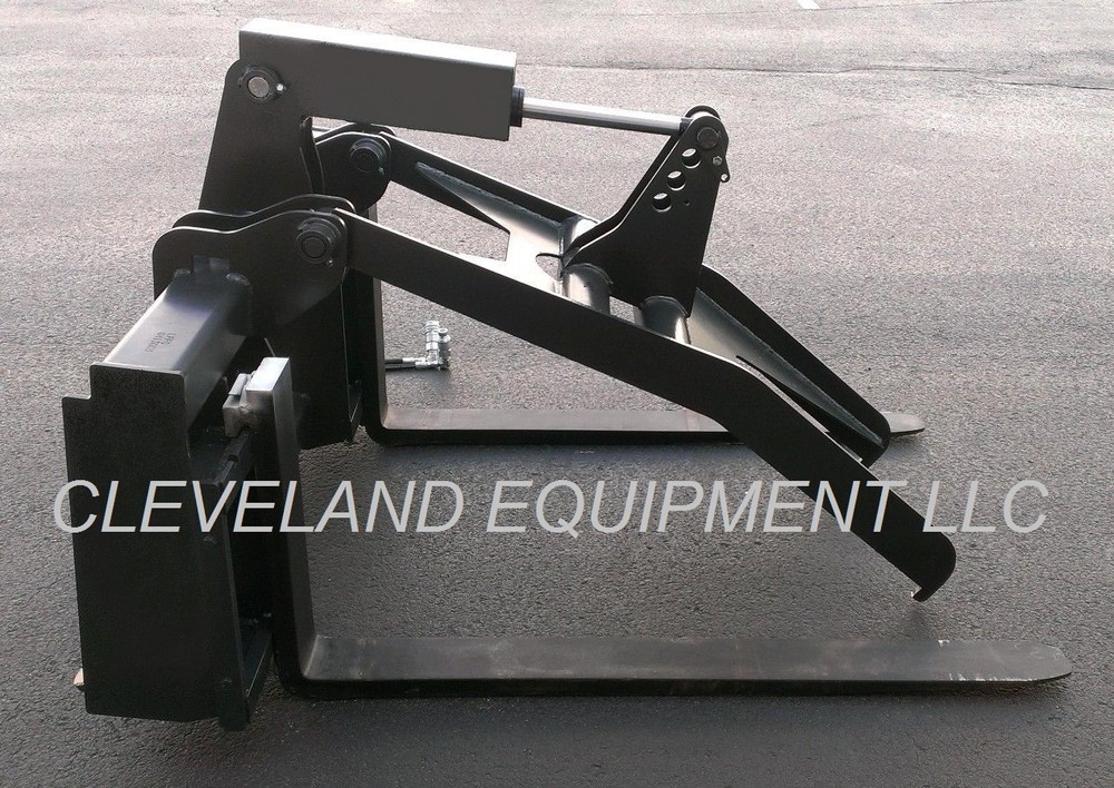 NEW ADJUSTABLE FORK GRAPPLE ATTACHMENT Skid Steer Loader Doosan Daewoo Bobcat nr