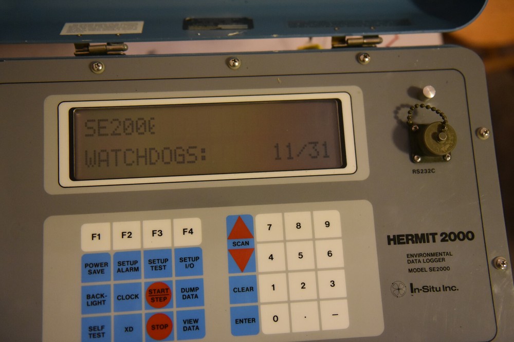 In-Situ hermit 2000 Environmental Data Logger - SE2000 - Powers on