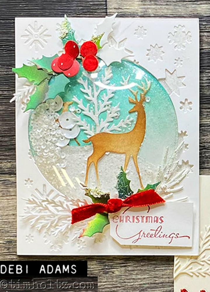 Sizzix Thinlits Artic die #664967 Retail $16.99 designer Tim Holtz