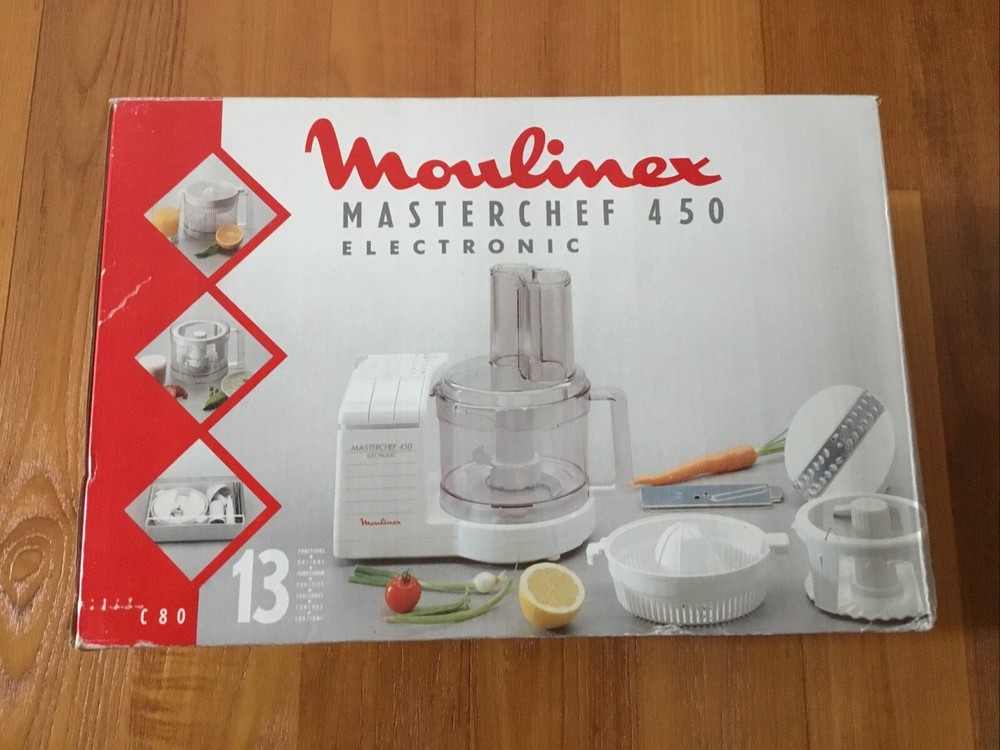 MOULINEX MASTERCHEF 450 Electronic 13 Functions NEW Vintage
