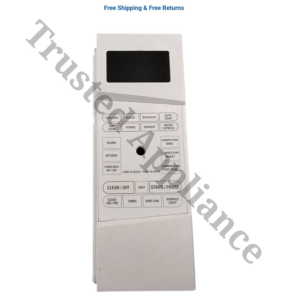 Microwave Control Panel Console 3720W1C024 White