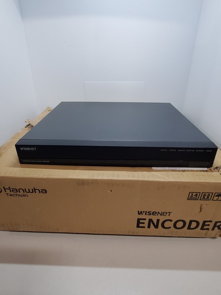 Hanwha Techwin WiseNet SPE-1620 16-Channel 2MP Network Security Video Encoder