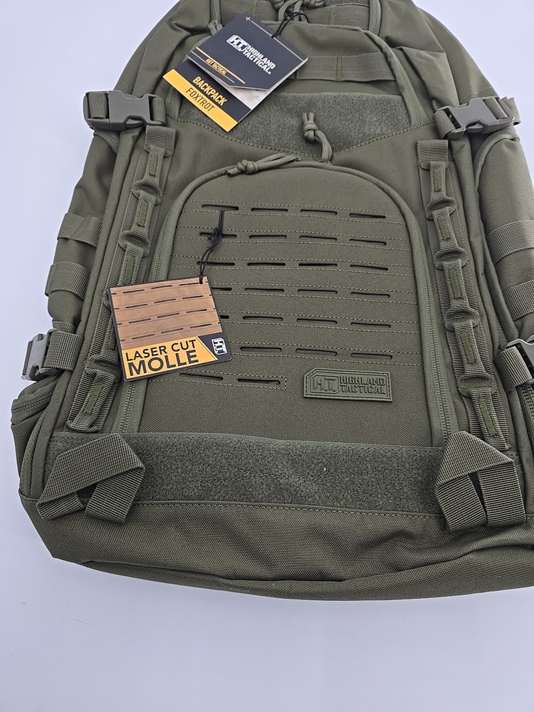Highland Tactical Backpack - Foxtrot - Dark Green