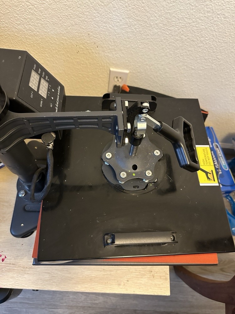 DTG Printer And Iron Heat Epson with printer Spairs and software