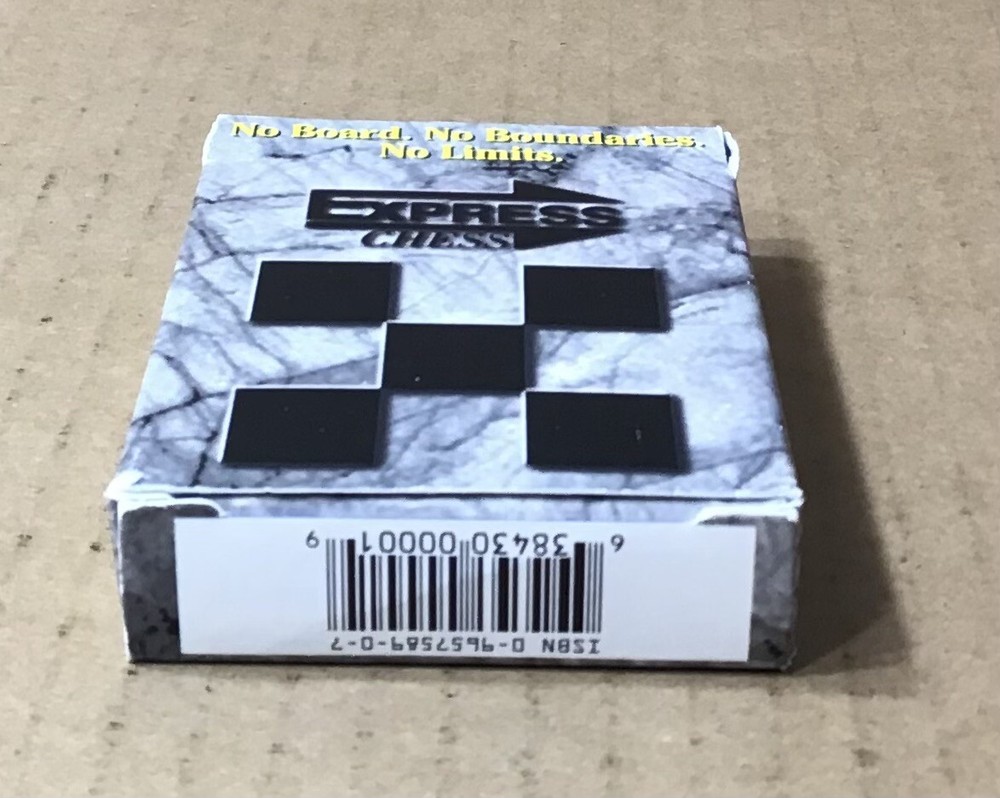 Express Chess Card Game ~ Starter Deck 'A' ~ Blackbox ~ Preowned ~ VG+