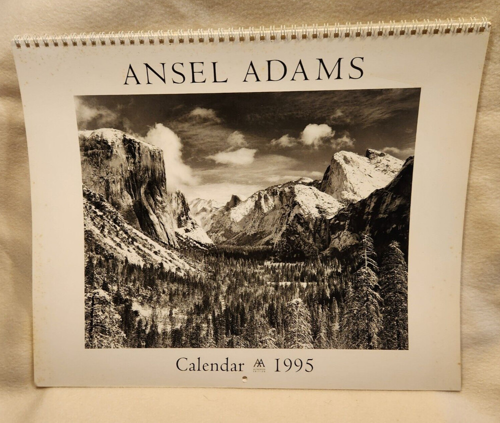 Ansel Adams 1995 Wall Calendar - Authorized Edition