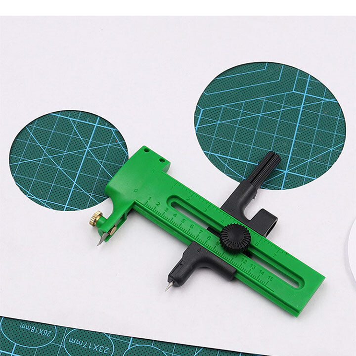 Handle Circle Cutter Compass Circle Cutter 2-15cm Cutting Tool for Draw Picture