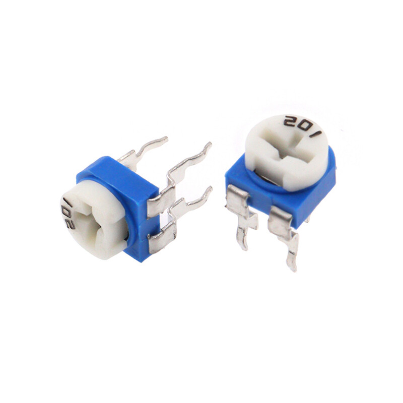 PCB Potentiometer Trimmer Variable Adjustable Resistor Trimpot 100R-1M 16 Values