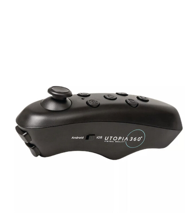 ReTrak UTOPIA 360 VIRTUAL REALITY 3D HEADSET + BLUETOOTH CONTROLLER