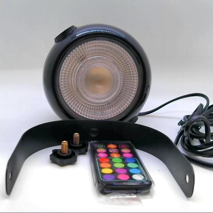 DJ Par Light Smart Atmosphere Light APP Remote Control Open Box Tested Working