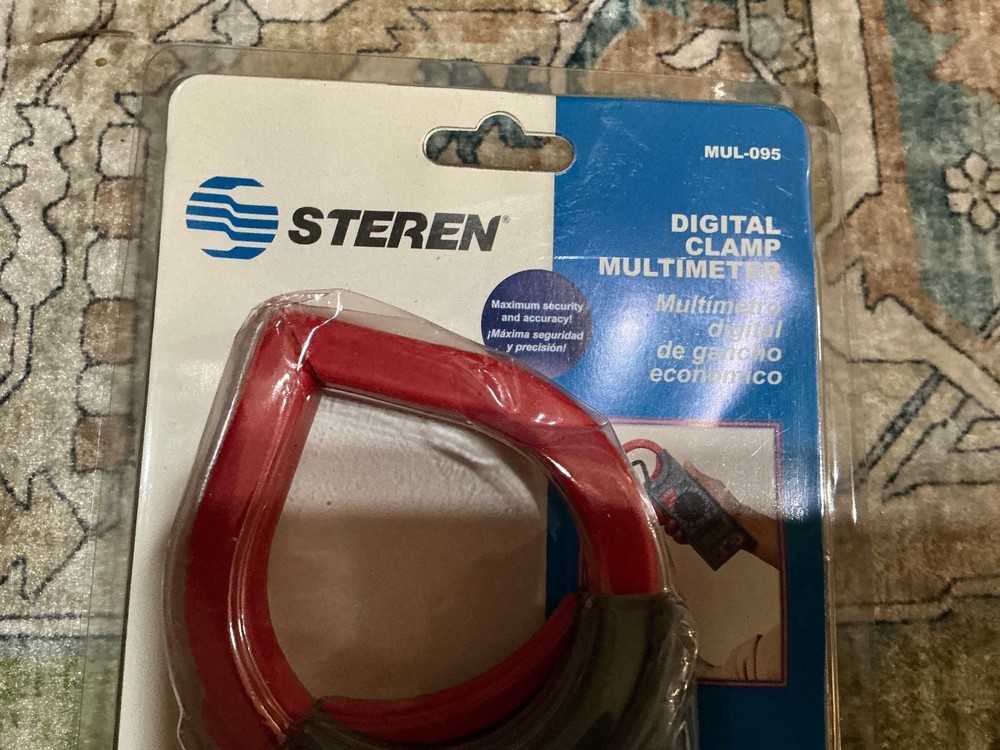 Steren Digital Multimeter with Clamp - MUL-095