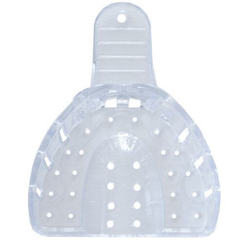 House Brand Clear Impression Trays, #3 Medium Upper, 12/Pkg