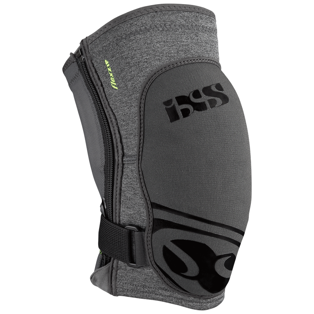 iXS Flow Zip Knee Pad Grey XXL Grey