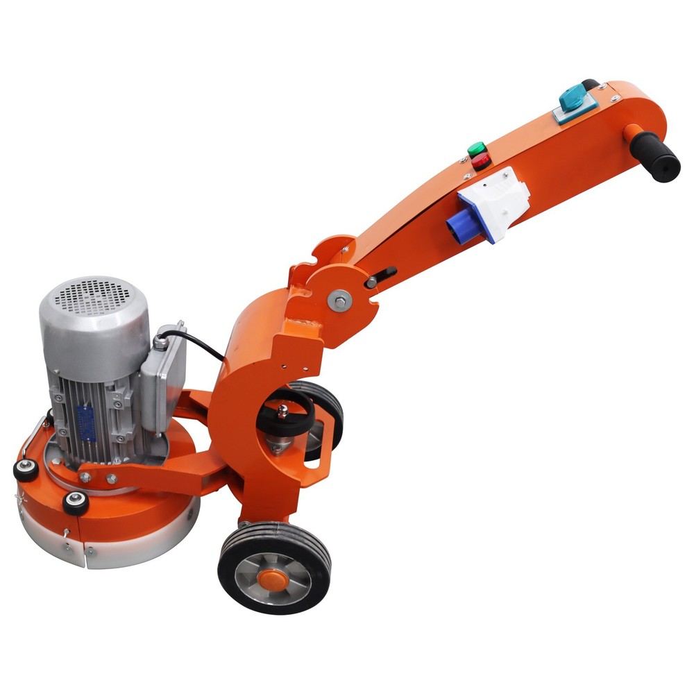 220V Floor Grinder&Trimmer Machine W/Foldable&Adjustable Arm for 12.99" Width